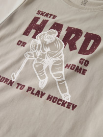 NAME IT Bluse Vux Island Fossil Hockey